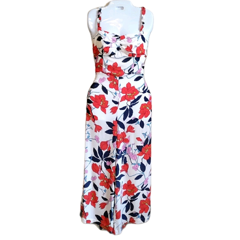 GB Gianni Bini Floral Pant Jumpsuit